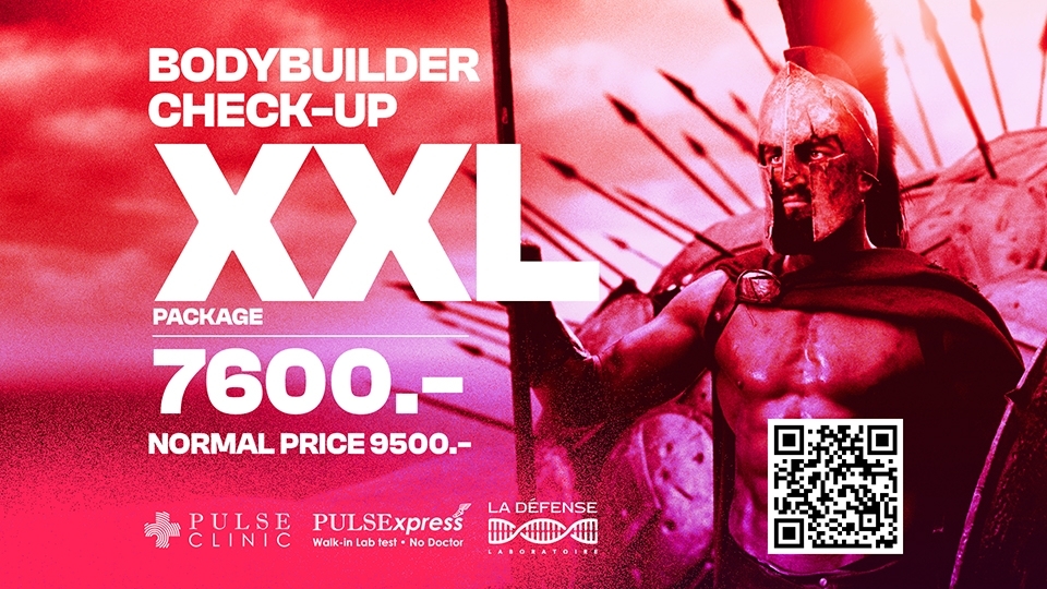 XXL Bodybuilder Check-Up Package | PULSExpress Lab Test without doctor